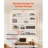 Koduva VEVOR MDF garažo slatwall paneliai, 4 x 4 ft, balti, modulinio dizaino