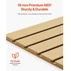 Koduva VEVOR MDF slatwall plokštės garažui, 4 x 4 ft, modulinės, 2 vnt.