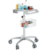 VEVOR Medicininis ir salonų vežimėlis su ratukais, 680–1090 mm reguliuojamas aukštis