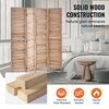 VEVOR Medinė kambario pertvara, 4 panelių sulankstoma privatumo širma, 1700 mm aukščio