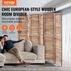 VEVOR Medinė kambario pertvara, 6 panelių sulankstoma privatumo širma, 1700 mm aukščio