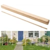 VEVOR Mediniai sodo kuoliukai, 25 vnt., 17.53×12.7×1219.2 mm, eglių medienos, su smailiu galiuku