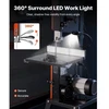 VEVOR Medžio apdirbimo juostinis pjūklas su stovu, 254 mm, 373 W, HBS250