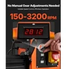 Koduva VEVOR medžio tekinimo staklės, 1500 W / 2 AG, kintamas greitis 0–3200 aps./min., 457 x 1020 mm