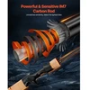VEVOR Meškerykočio ir ritės rinkinys, IM7 anglies pluoštas, baitcasting, 2 m, 7.0:1