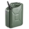 VEVOR Metalinė kuro talpa, 20 l, su snapeliu ir patogia rankena, 6 l/min, žalia
