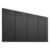 Koduva VEVOR metalinės perforuotos plokštės, 24 x 12, 4 vnt., juodos