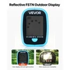 VEVOR Metalo detektorius, 101,6 mm, lengvas, su LCD ekranu, 152,4 mm IP68 vandeniui atspari paieškos ritė, reguliuojamas 650–930 mm