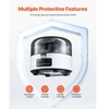 Koduva VEVOR mini centrifuga laboratorijai, 3013xg RCF, 2-in-1 rotorius, 0,2/1,5/2 ml mėgintuvėliams, fiksuotas 7000 aps./min.