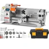 Koduva VEVOR mini metalo tekinimo staklės, 800 W, 150–2500 aps./min, 17,8 cm x 40,7 cm