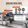 Koduva VEVOR mini metalo tekinimo staklės, 800 W, 150–2500 aps./min, 17,8 cm x 40,7 cm