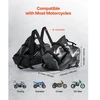 VEVOR Motociklo balandinės 28 l (14 l x 2), juodos