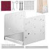 Koduva VEVOR nerūdijančio plieno reguliuojamas stulpo pagrindas, 203,2 x 203,2 mm