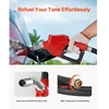 VEVOR Nešiojama dyzelino talpa, 484,5 l, 10 GPM, 12 V siurblys, 4 m žarna, juoda