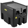 VEVOR Nešiojamas dyzelino bakas, 439,1 l, 37,85 l/min, 12 V siurblys, 399,3 cm žarna, juodas