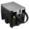 VEVOR Nešiojamas dyzelino bakas, 220 l, 10 GPM, 12 V elektrinis siurblys, 4 m žarna, juodas