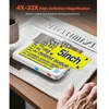 VEVOR Nešiojamas skaitmeninis didintuvas, 127 mm HD elektroninis vaizdo didintuvas, 4X–32X, 17 spalvų režimų