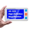 VEVOR Nešiojamas skaitmeninis didintuvas, 127 mm HD elektroninis vaizdo didintuvas, 4X–32X, 17 spalvų režimų