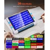 VEVOR Nešiojamasis skaitmeninis didintuvas, 8 colių jutiklinis ekranas, 2X–20X, 13 MP, HDMI, 16 GB