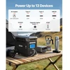 VEVOR Nešiojamoji elektros stotis, 3000 W, 3072 Wh LiFePO₄, 13 išėjimų
