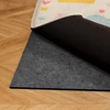 Koduva VEVOR neslystantis kilimo paklotas 2,44 x 1,52 m, veltinis su guminiu pagrindu, pilkas
