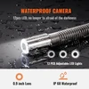 VEVOR Nuotekų vamzdžių apžiūros kamera su 22,9 cm ekranu, 720p ir 120 m kabeliu