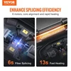 VEVOR Optinio pluošto suvirinimo aparatas ALK-T7, 6 variklių, 5" LCD, 7800 mAh