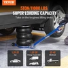 VEVOR Oro domkratas, 5 t / 11000 lb, trigubas oro pagalvės domkratas, iki 470 mm, su reguliuojama rankena