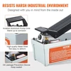 Koduva VEVOR oro hidraulinis siurblys, pėda valdomas, 2 m žarna, pilkas