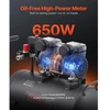 Koduva VEVOR oro kompresorius, 30 l plieno bakas, 1 HP, 650 W, 120 PSI, be alyvos