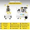 Koduva VEVOR oro kompresorius 50 l, 750 W, baltas