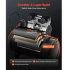 Koduva VEVOR oro kompresorius, 60 l plieno bakas, 2HP, 5.3 CFM@90 PSI, be alyvos, 125 PSI, 78 dB