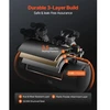 Koduva VEVOR oro kompresorius, 75 l plieno bakas, 4 HP, 125 PSI, 78 dB, FB1500D0-20C80