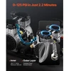 Koduva VEVOR oro kompresorius, 75 l plieno bakas, 4 HP, 125 PSI, 78 dB, FB1500D0-20C80