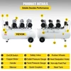 Koduva VEVOR oro kompresorius, 80 l, baltas, 2200 W, KYJ-5244