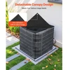 VEVOR Oro kondicionieriaus dangtis, 914 x 914 x 1010 mm, juodas