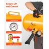 VEVOR Padangų borto sėdynė, 10 Gal / 37,9 L, 87–116 PSI, sunkiasvoris oro pripūtimo įrankis, geltona