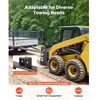 Koduva VEVOR palečių šakių rėmas skid steer, 1814 kg, 115 cm, su 50,8 mm hitch receiver ir spears movomis