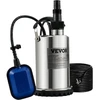 VEVOR Panardinamasis vandens siurblys, 550 W, 9500 l/val., 10 m laidas, nerūdijantis plienas
