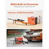 Koduva VEVOR PCP oro kompresorius, 4500 PSI / 30 MPa, DC12V/AC230V, su įmontuotu keitikliu ir ventiliatoriaus aušinimu