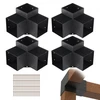 Koduva VEVOR pergolos kronšteinų rinkinys 6'' x 6'' (vidinis dydis 5,6 x 5,6), 4 vnt. 3 krypčių kampiniai kronšteinai