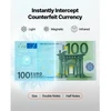 VEVOR Pinigų skaičiavimo aparatas, mišrių nominalų banknotams, su išoriniu ekranu