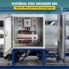 VEVOR Plieninė elektrinė dėžė NEMA 4X, 40x40x15 cm, IP66, su montavimo plokšte