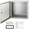 VEVOR Plieninė elektrinė dėžė NEMA 4X, 40x40x15 cm, IP66, su montavimo plokšte