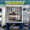 VEVOR Plieninė elektros spinta 60 x 60 x 20 cm, NEMA 4X, IP66, su montavimo plokšte