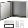 VEVOR Plieninė elektros spinta 60 x 60 x 20 cm, NEMA 4X, IP66, su montavimo plokšte
