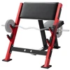 VEVOR Preacher curl suolas, juodas+raudonas, 300 kg