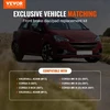VEVOR Priekinis stabdžių komplektas Vauxhall Adam ir Corsa D, 257 mm stabdžių diskai