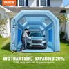 VEVOR Pripučiama dažymo kabina automobiliams, 610 cm x 305 cm x 244 cm, filtrų sistema, 2 pūstuvai