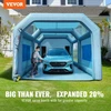 VEVOR Pripučiama dažymo kabina automobiliui, 8,5 x 4,8 x 3,3 m, filtrų sistema, 2 pūstuvai